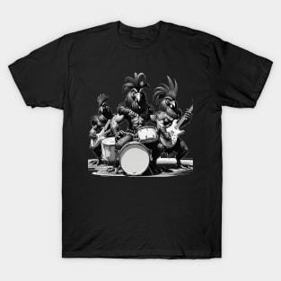 Heavy Metal Rooster Band T-Shirt